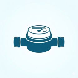 CONTADOR DE AGUA, MANGUITOS, LLAVES Y VALVULAS